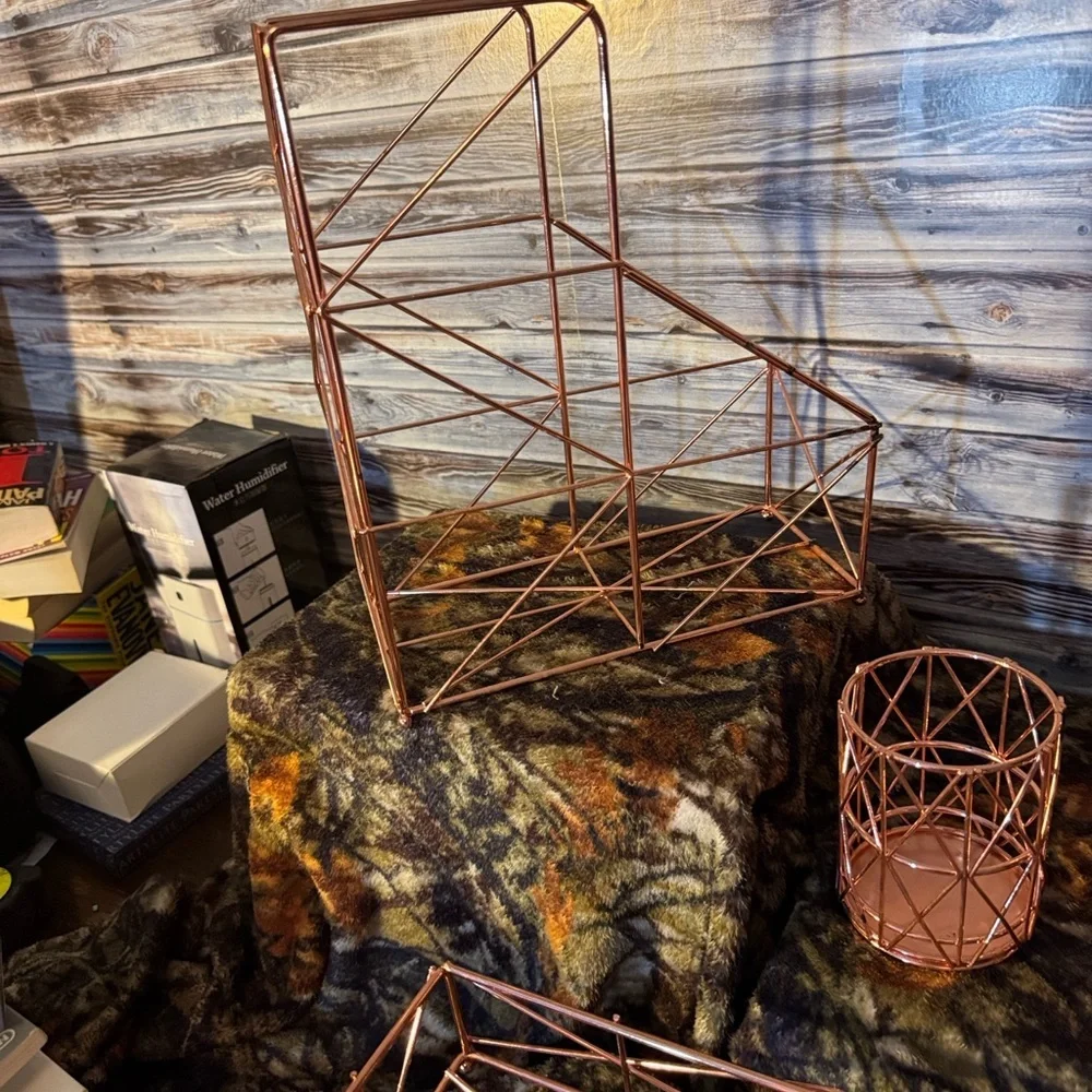 Geometric Copper Wire Art Set